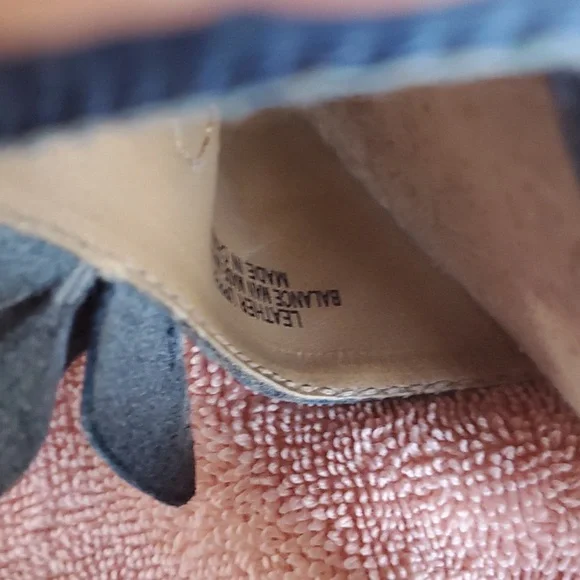 BOC Born Concept Karlyn C15204 Blue Leather Flower Sandal Buckle Women 9 / 40.5 - Picture 7 of 8